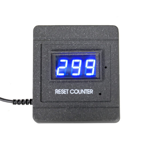 Operating resource indicator (Operating time counter)