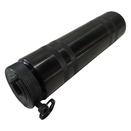 Silencer and Muzzle Blast Suppression System for PKM-74; 7.62