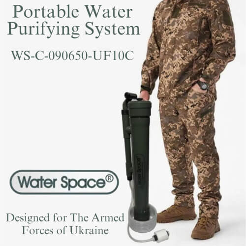 Portable water filtration system WS-C-090650-UF10C