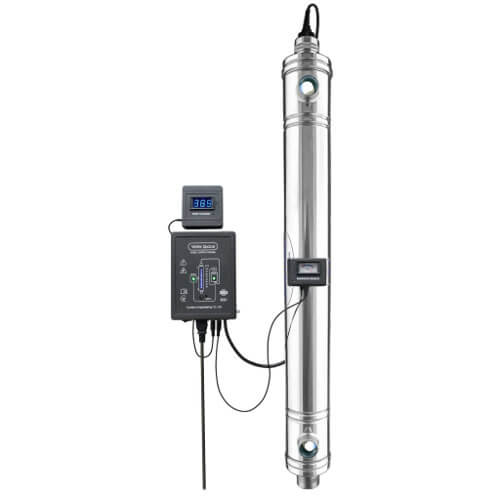 Ultraviolet water Sterilizer Model WS25D PRO with optional indicators